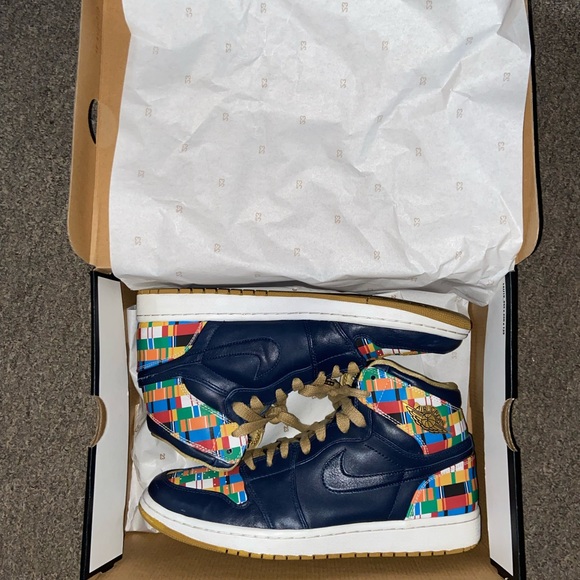 Nike 1 Retro High Air Jordan (RTTG) Multicolor - Picture 13 of 16